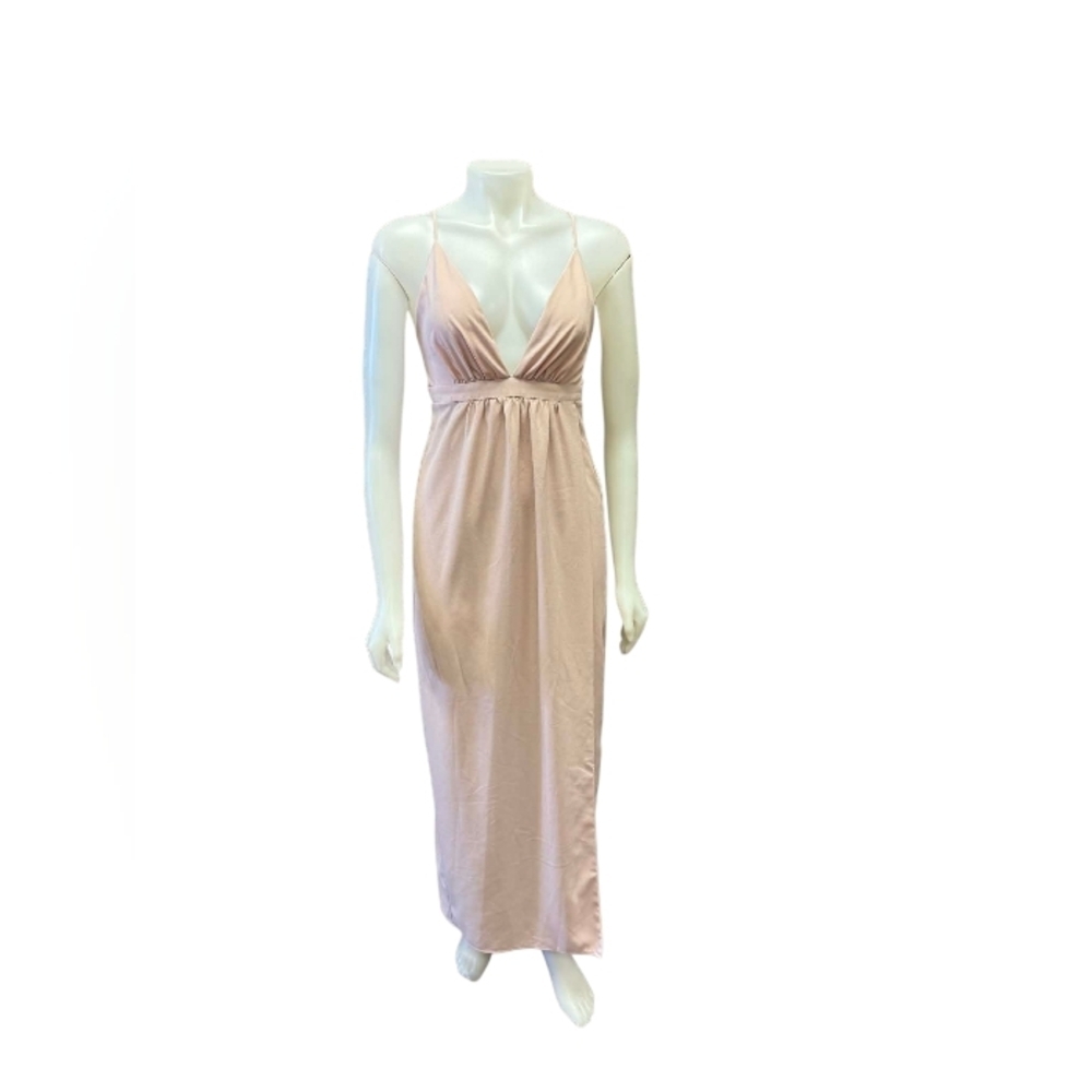 Park And Fifth Maxi Blush Pink Gown Size 4 EUC Blush